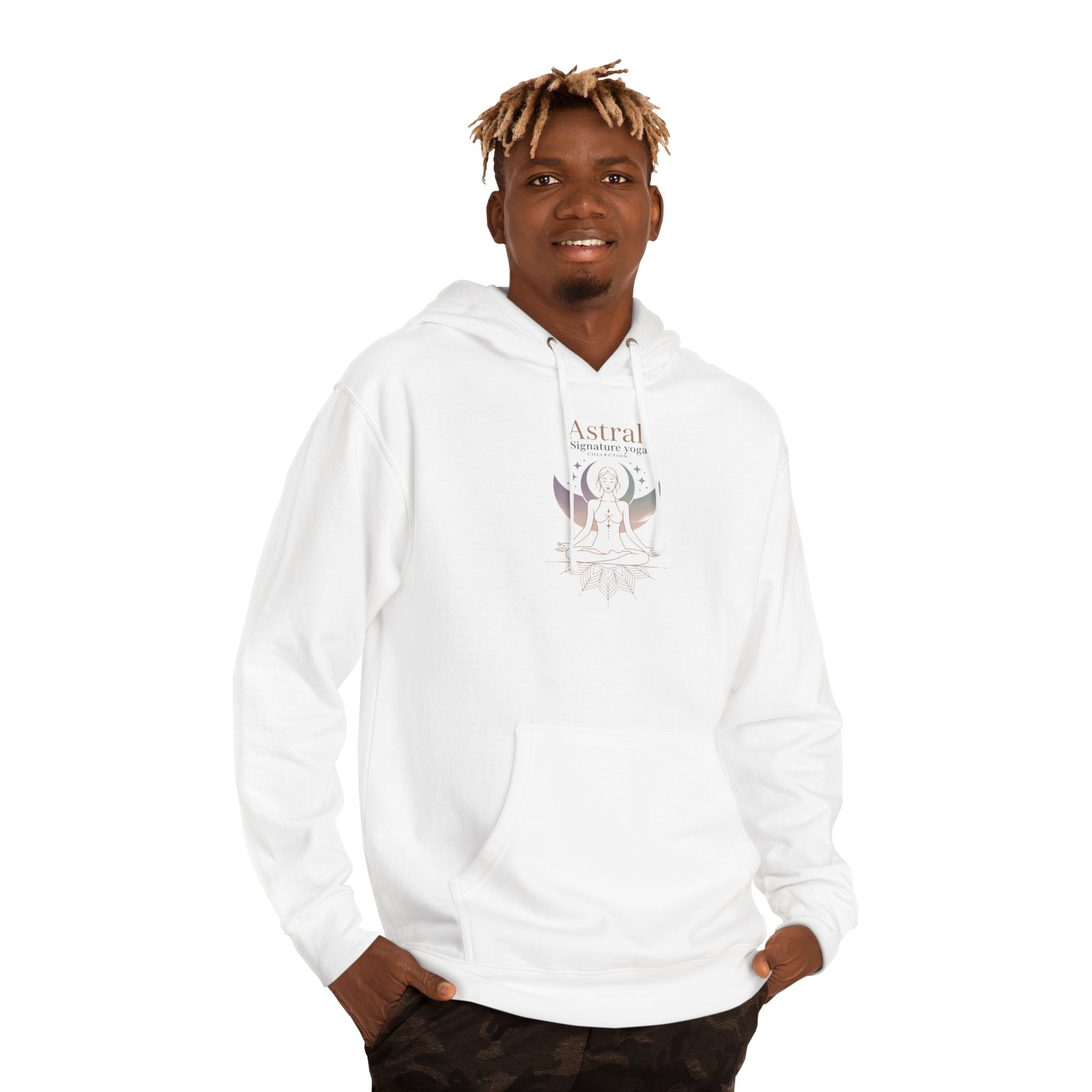 Unisex Heavy Blend™  Astral Signature, Full Zip Hooded Sweatshirt