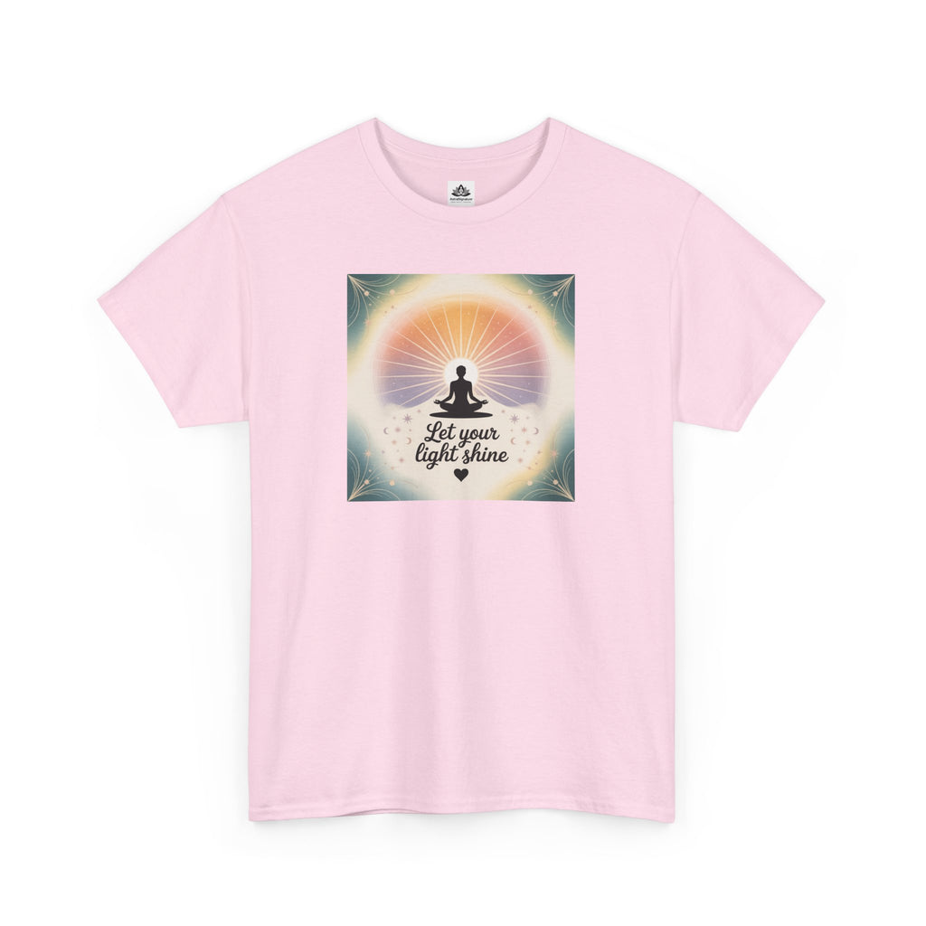 Motivational Unisex Tee: Let Your Light Shine Collection by Quetal Travel ASTRAL