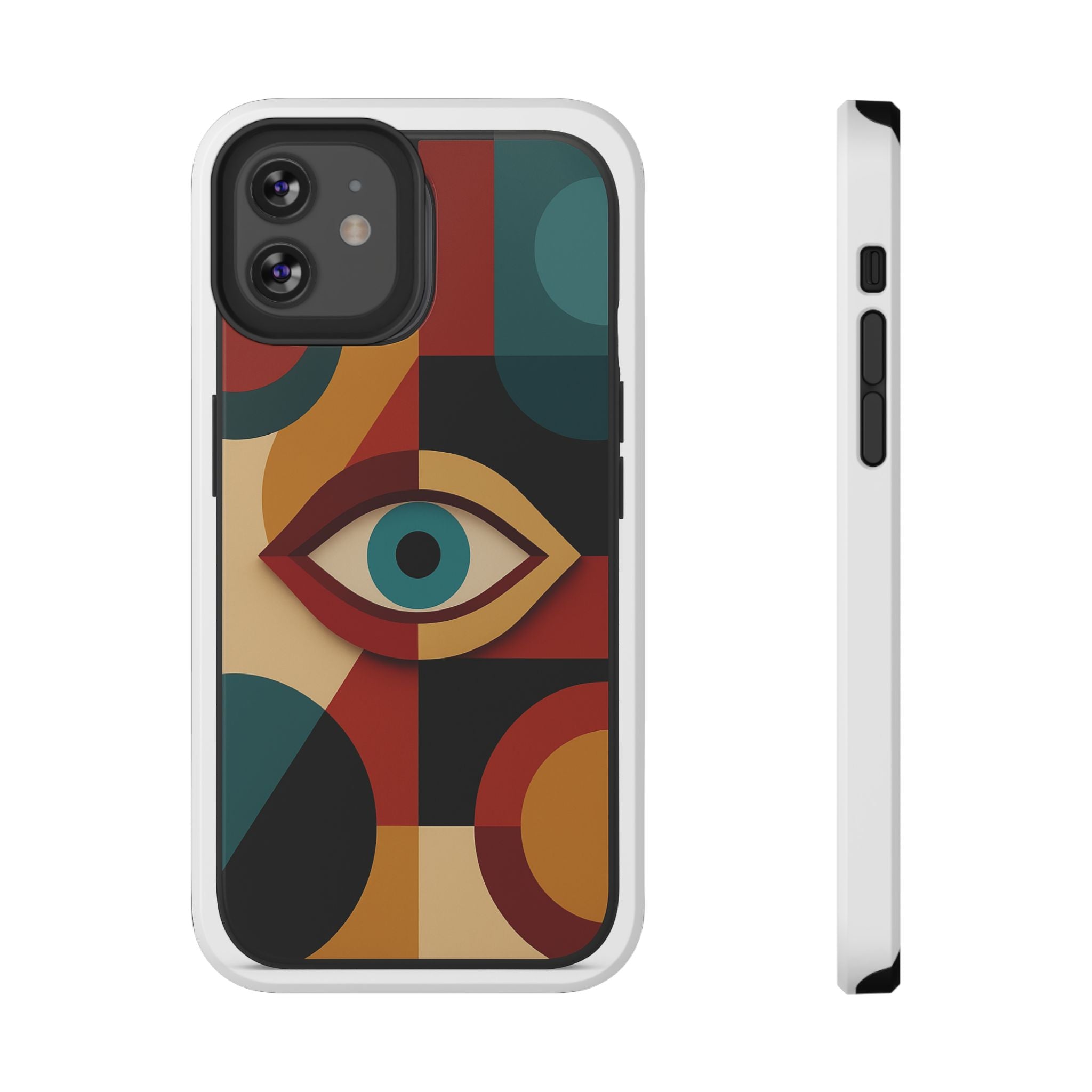 Artistic representation of the unique designs on Astral Signature Spiritual Symbol Phone Cases.