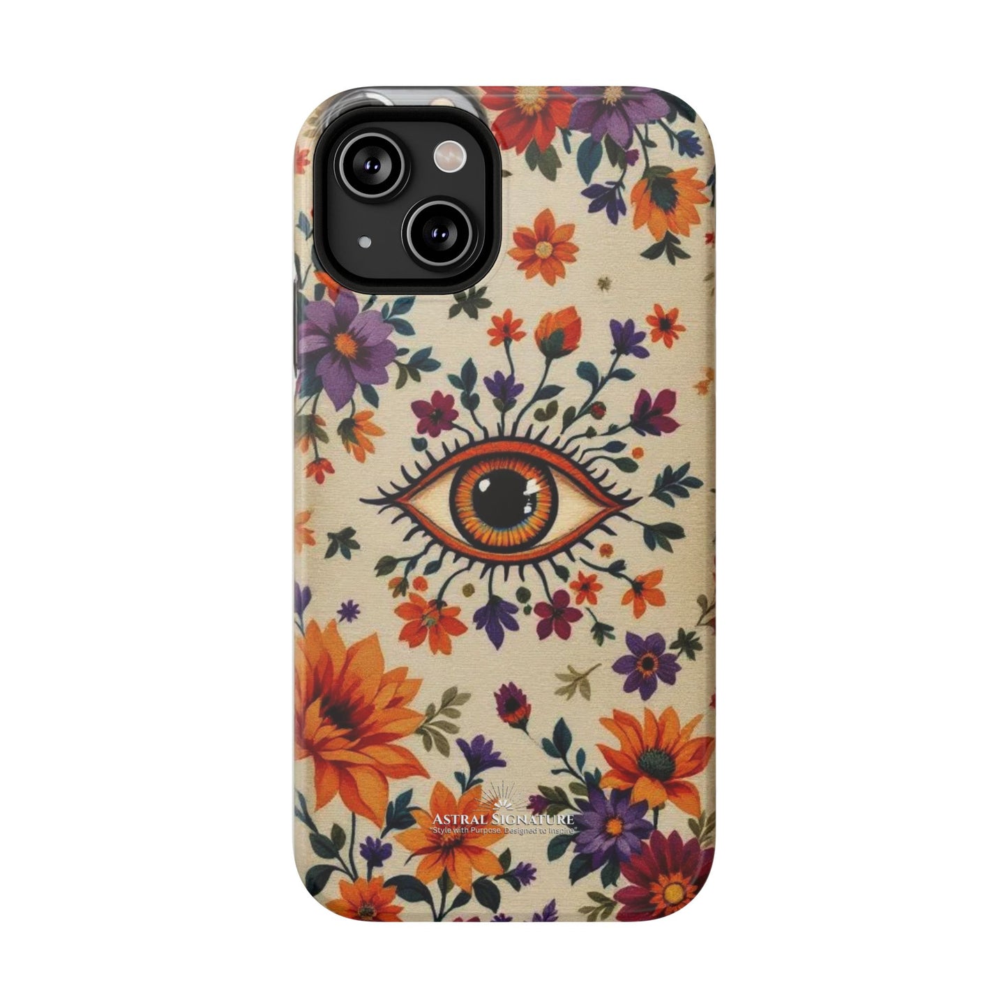 Phone Cases - Eye of God Symbol Impact-Resistant Case by Astral Signature