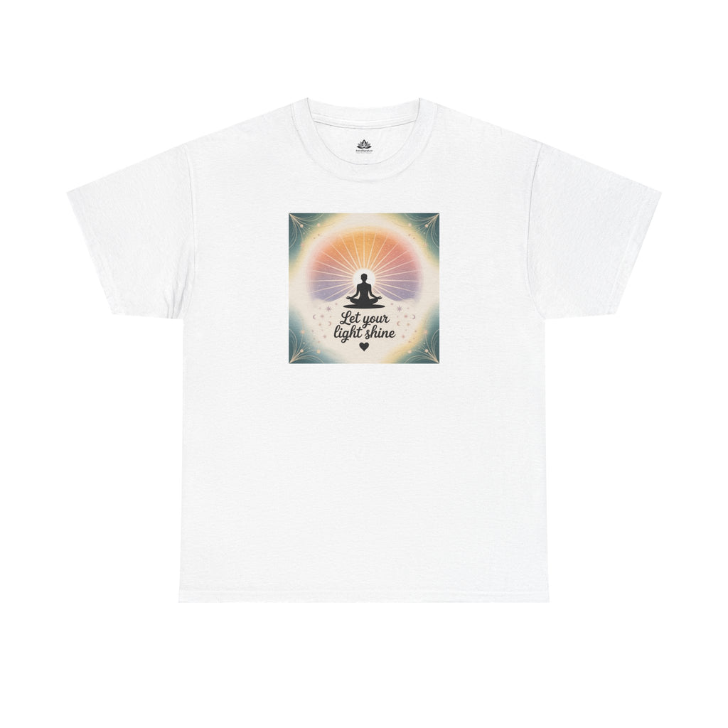 Motivational Unisex Tee: Let Your Light Shine Collection by Quetal Travel ASTRAL