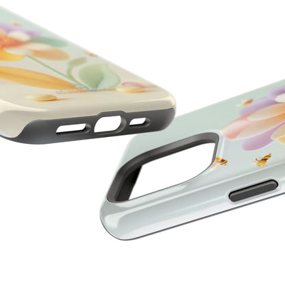 Phone Case Impact-Resistant, Calming 3D Flower Phone Case Impact-Resistant Case for Kids and Adults - Astral Signature