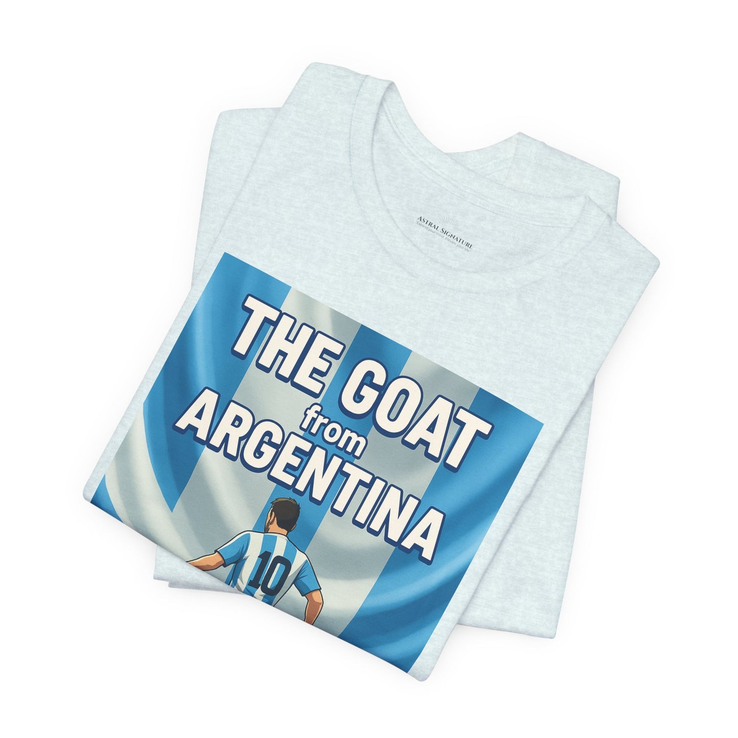 The GOAT from ARGENTINA Team Tee - Casual Fashion T-Shirt, USA World Cup 2026 Limited Edition