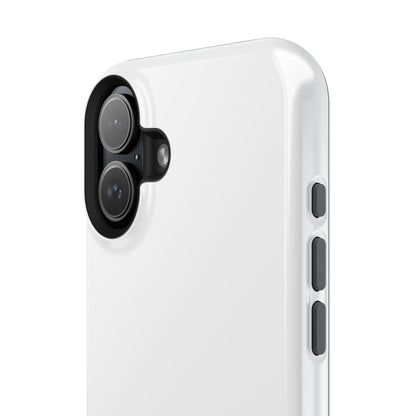 White Phone Case - Impact-Resistant White iPhone & Samsung Galaxy Case by Astral Signature