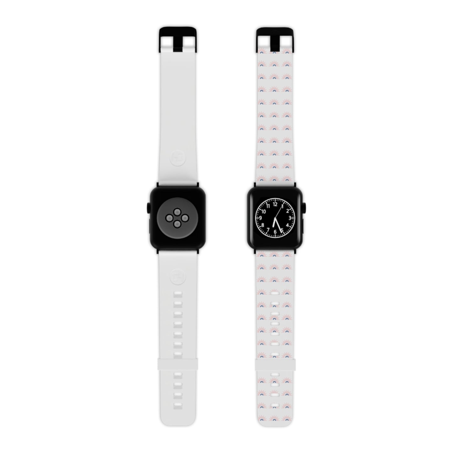 Astral Signature Apple Watch Band — Sunrise Pattern Silicone Strap