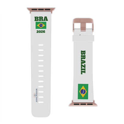 Watch Band BRAZIL Flag Strap World Cup USA 2026 Limited Edition
