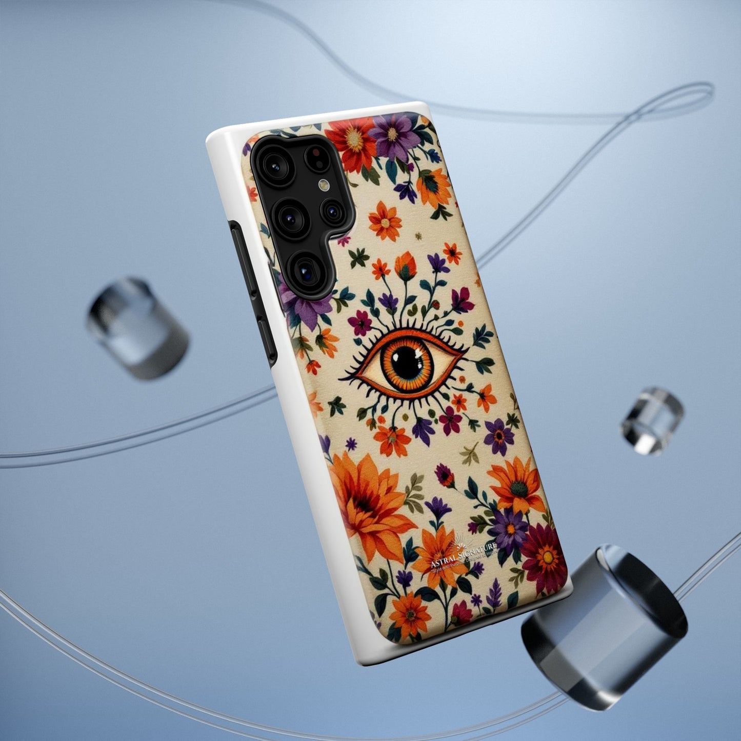 Phone Cases - Eye of God Symbol Impact-Resistant Case by Astral Signature
