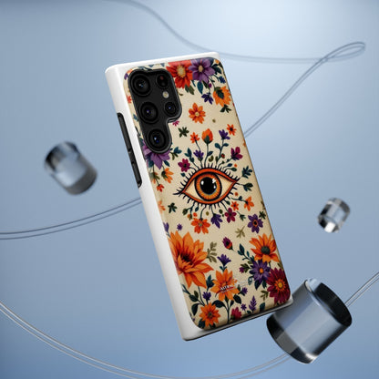 Phone Cases - Eye of God Symbol Impact-Resistant Case by Astral Signature