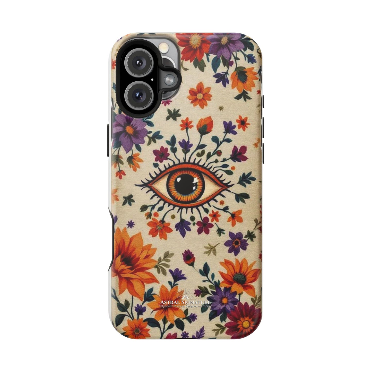 Phone Cases - Eye of God Symbol Impact-Resistant Case by Astral Signature