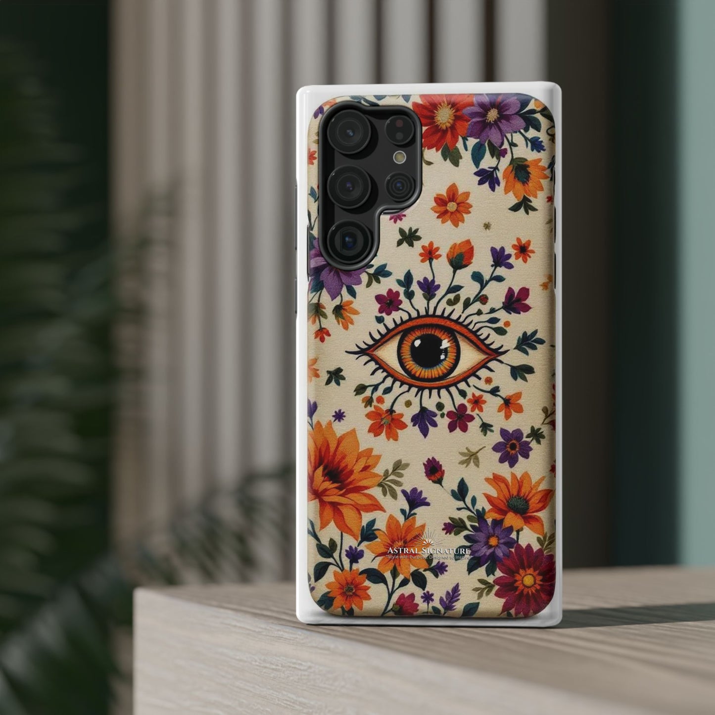 Phone Cases - Eye of God Symbol Impact-Resistant Case by Astral Signature
