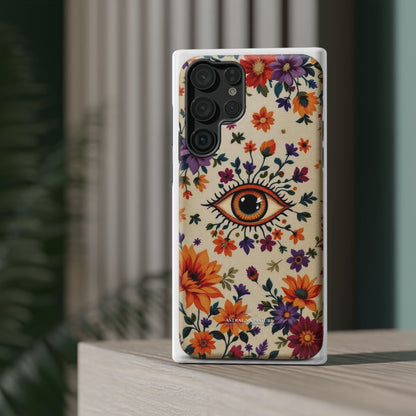 Phone Cases - Eye of God Symbol Impact-Resistant Case by Astral Signature