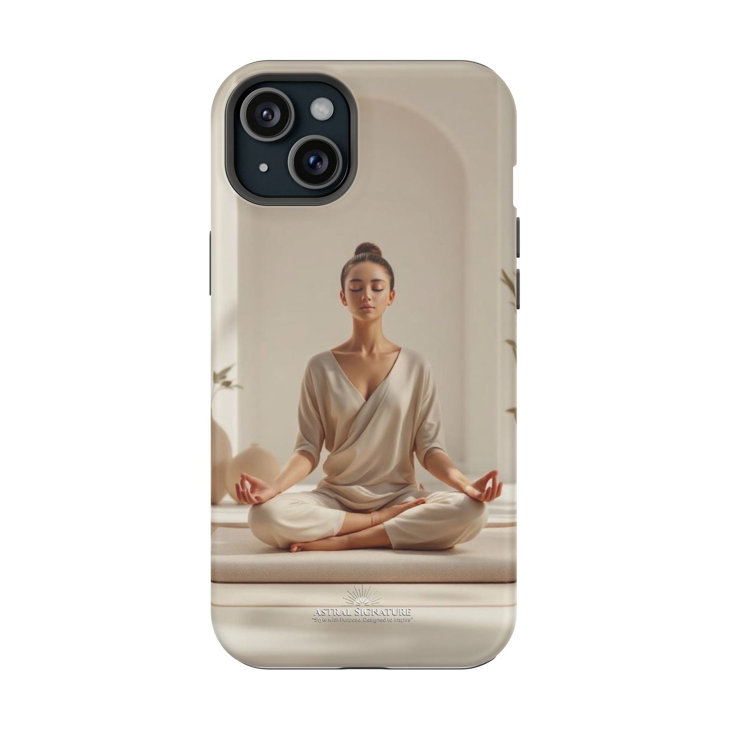 3D Yogi Phone Cases with Symbols and Protection, iPhone Cases with meaning by Astral Signature