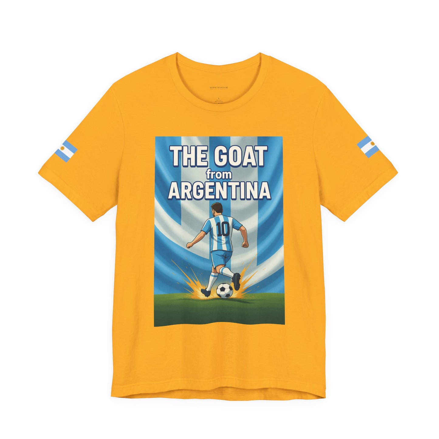 The GOAT from ARGENTINA Team Tee - Casual Fashion T-Shirt, USA World Cup 2026 Limited Edition