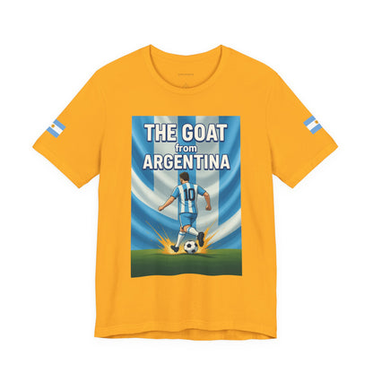 The GOAT from ARGENTINA Team Tee - Casual Fashion T-Shirt, USA World Cup 2026 Limited Edition