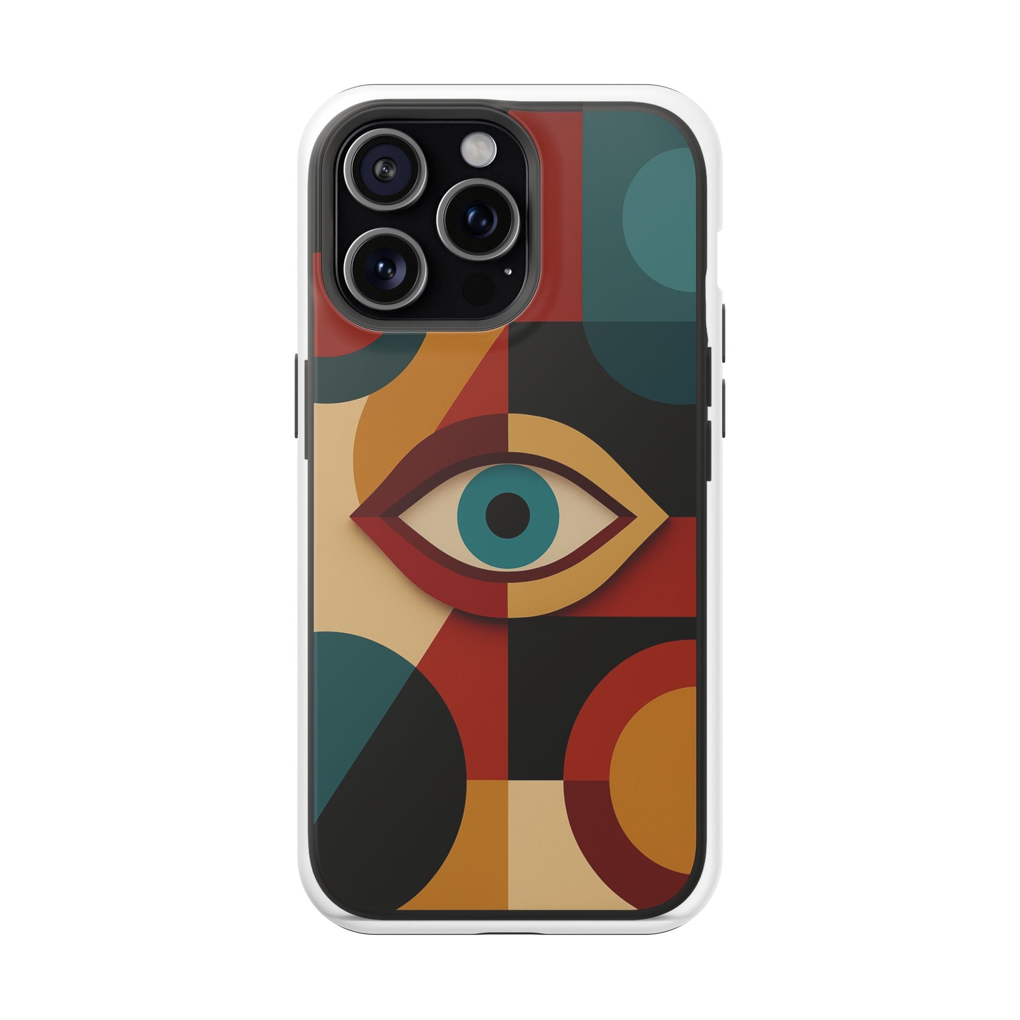 User showcasing their Astral Signature Spiritual Symbol Phone Case with confidence.