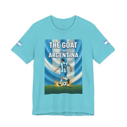 The GOAT from ARGENTINA Team Tee - Casual Fashion T-Shirt, USA World Cup 2026 Limited Edition