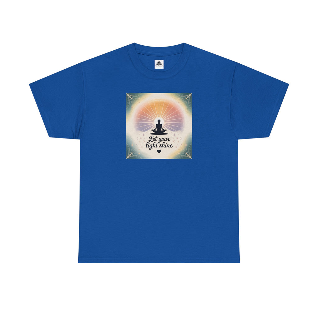 Motivational Unisex Tee: Let Your Light Shine Collection by Quetal Travel ASTRAL