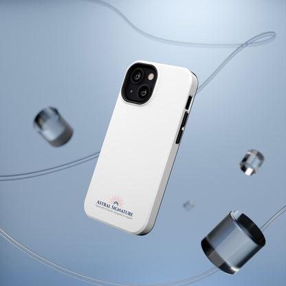 White Phone Case - Impact-Resistant White iPhone & Samsung Galaxy Case by Astral Signature