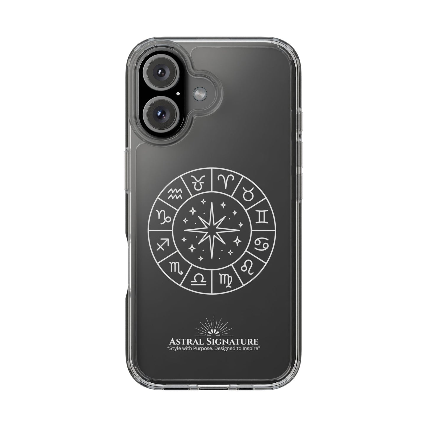 iPhone Clear Cases, ideal for darker iPhone colors - Astral Signature