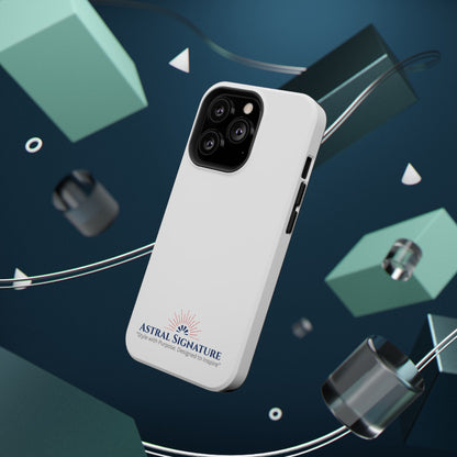 White Phone Case - Impact-Resistant White iPhone & Samsung Galaxy Case by Astral Signature