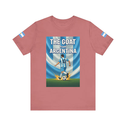 The GOAT from ARGENTINA Team Tee - Casual Fashion T-Shirt, USA World Cup 2026 Limited Edition
