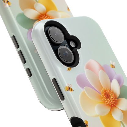 Phone Case Impact-Resistant, Calming 3D Flower Phone Case Impact-Resistant Case for Kids and Adults - Astral Signature