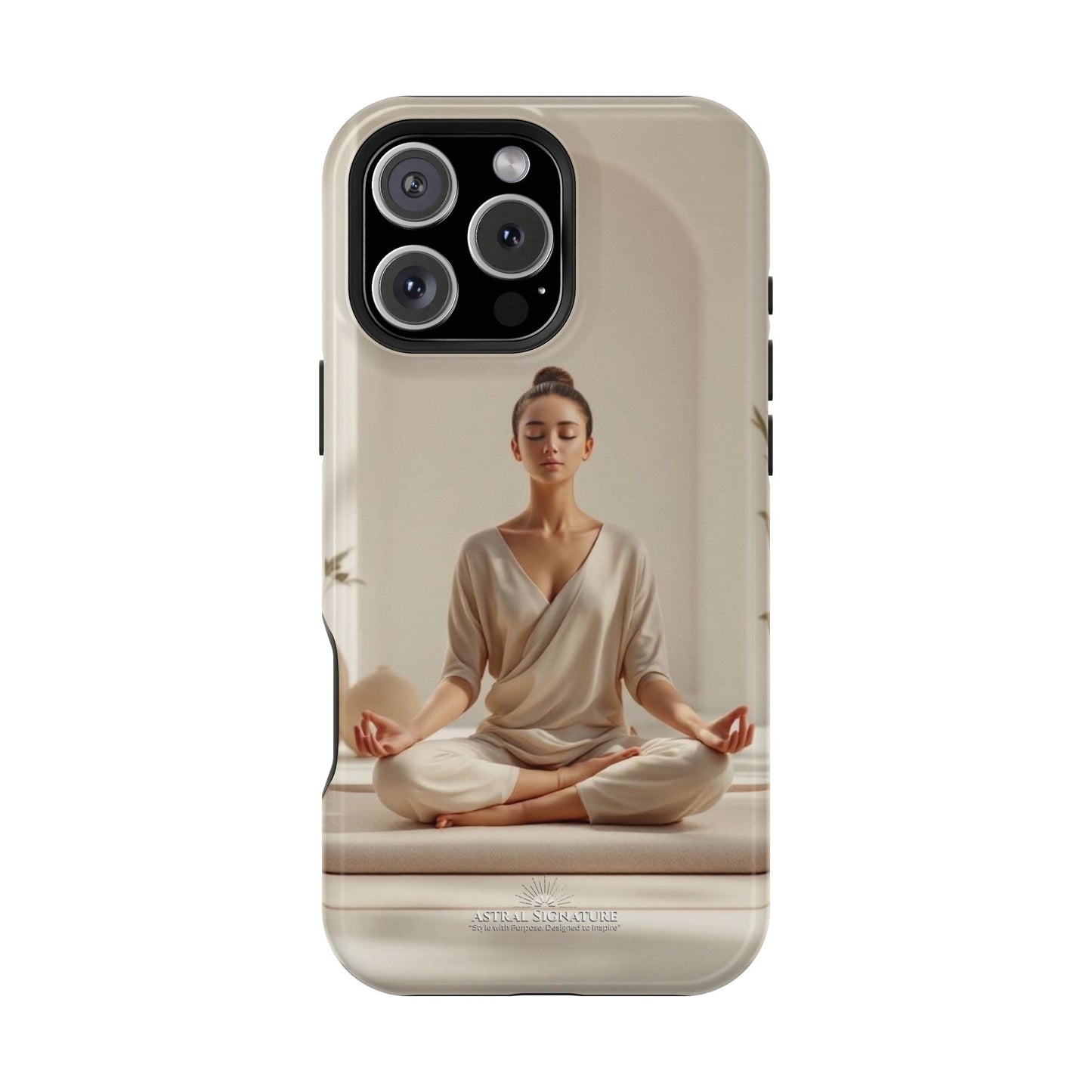 3D Yogi Phone Cases with Symbols and Protection, iPhone Cases with meaning by Astral Signature