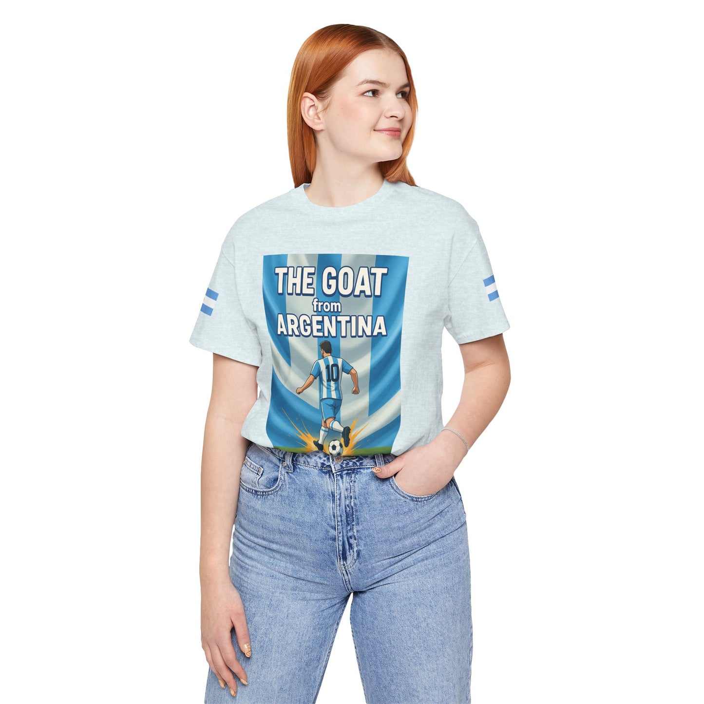 The GOAT from ARGENTINA Team Tee - Casual Fashion T-Shirt, USA World Cup 2026 Limited Edition