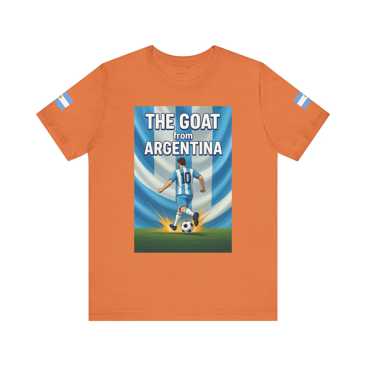 The GOAT from ARGENTINA Team Tee - Casual Fashion T-Shirt, USA World Cup 2026 Limited Edition