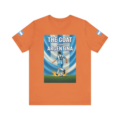 The GOAT from ARGENTINA Team Tee - Casual Fashion T-Shirt, USA World Cup 2026 Limited Edition