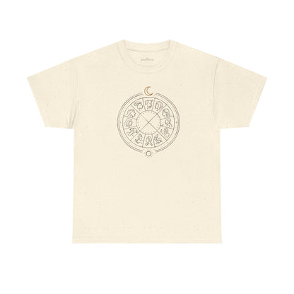 The Zodiac Tee - Unisex Jersey T-Shirt in lighter colors by Astral Signature