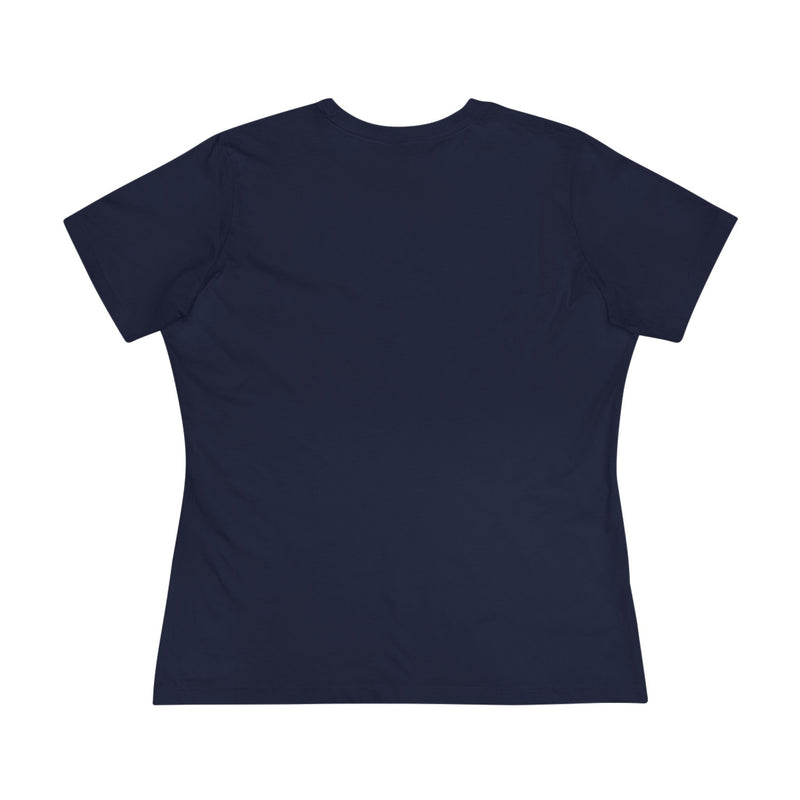 Camiseta Astral Radiant Lines — Camiseta minimalista de algodón para mujer
