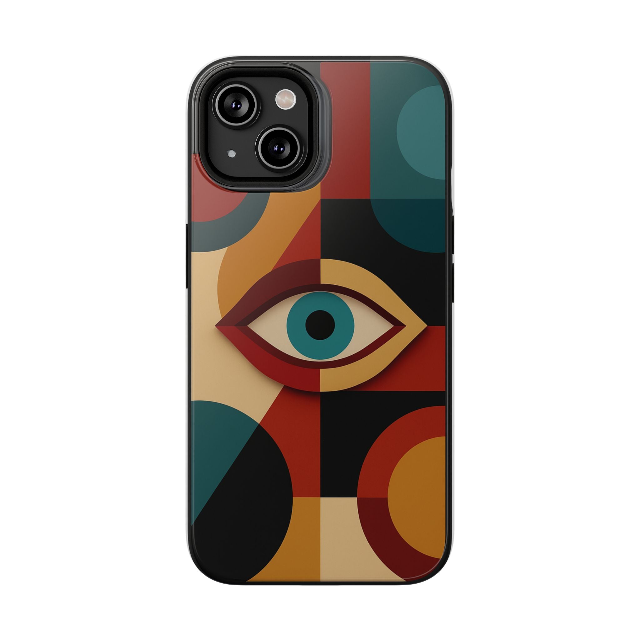 Artistic display of Astral Signature Spiritual Symbol Phone Cases each with unique designs.