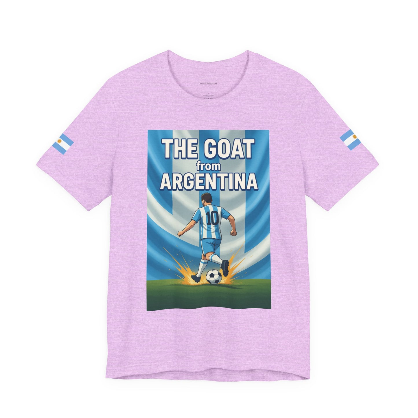 The GOAT from ARGENTINA Team Tee - Casual Fashion T-Shirt, USA World Cup 2026 Limited Edition