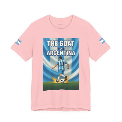 The GOAT from ARGENTINA Team Tee - Casual Fashion T-Shirt, USA World Cup 2026 Limited Edition