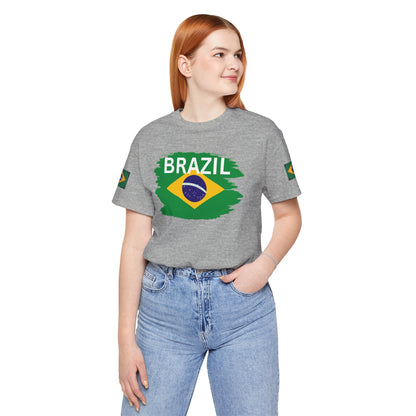 T-Shirt - GO BRAZIL Team Tee - USA World Cup 2026 Limited Edition