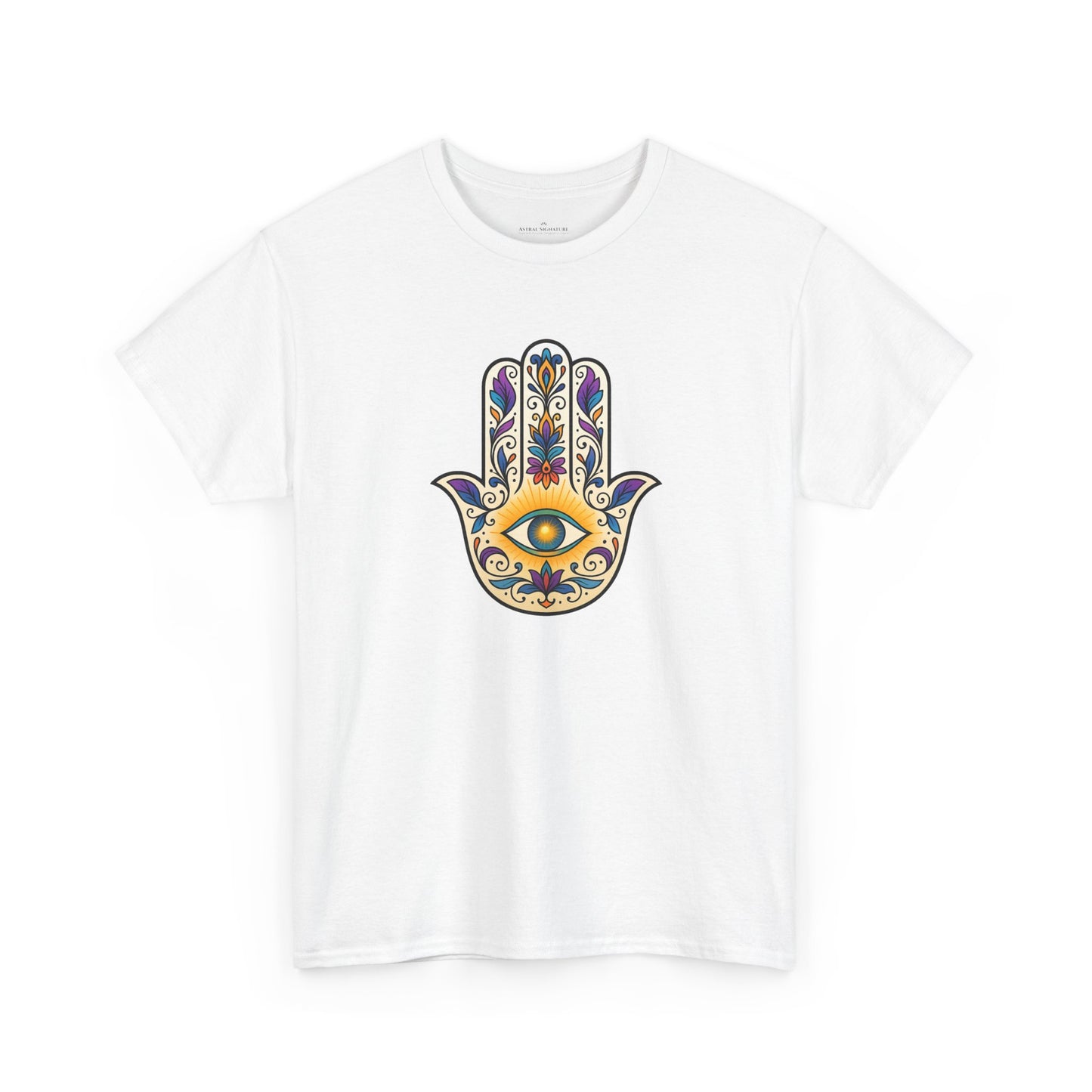 Hamsa Protection Tee - Astral Signature