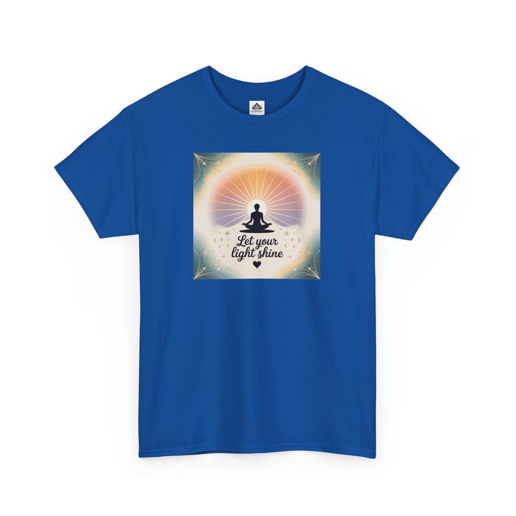 Motivational Unisex Tee: Let Your Light Shine Collection by Quetal Travel ASTRAL