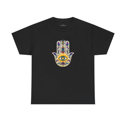 Hamsa Protective Symbol Tee - Astral Signature