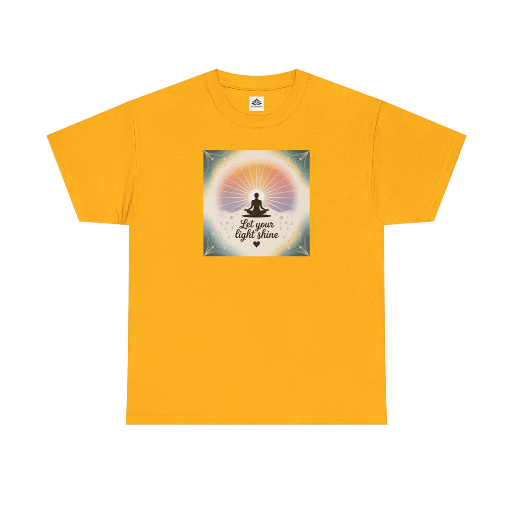 Motivational Unisex Tee: Let Your Light Shine Collection by Quetal Travel ASTRAL