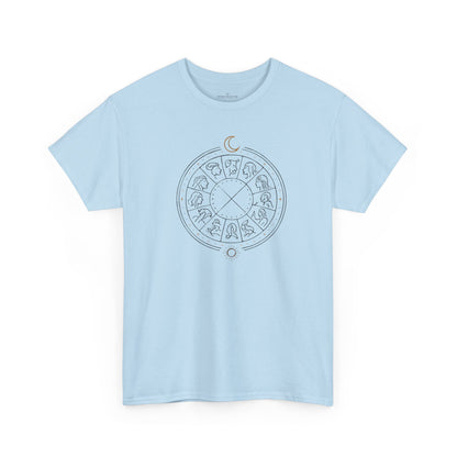The Zodiac Tee - Unisex Jersey T-Shirt in lighter colors by Astral Signature