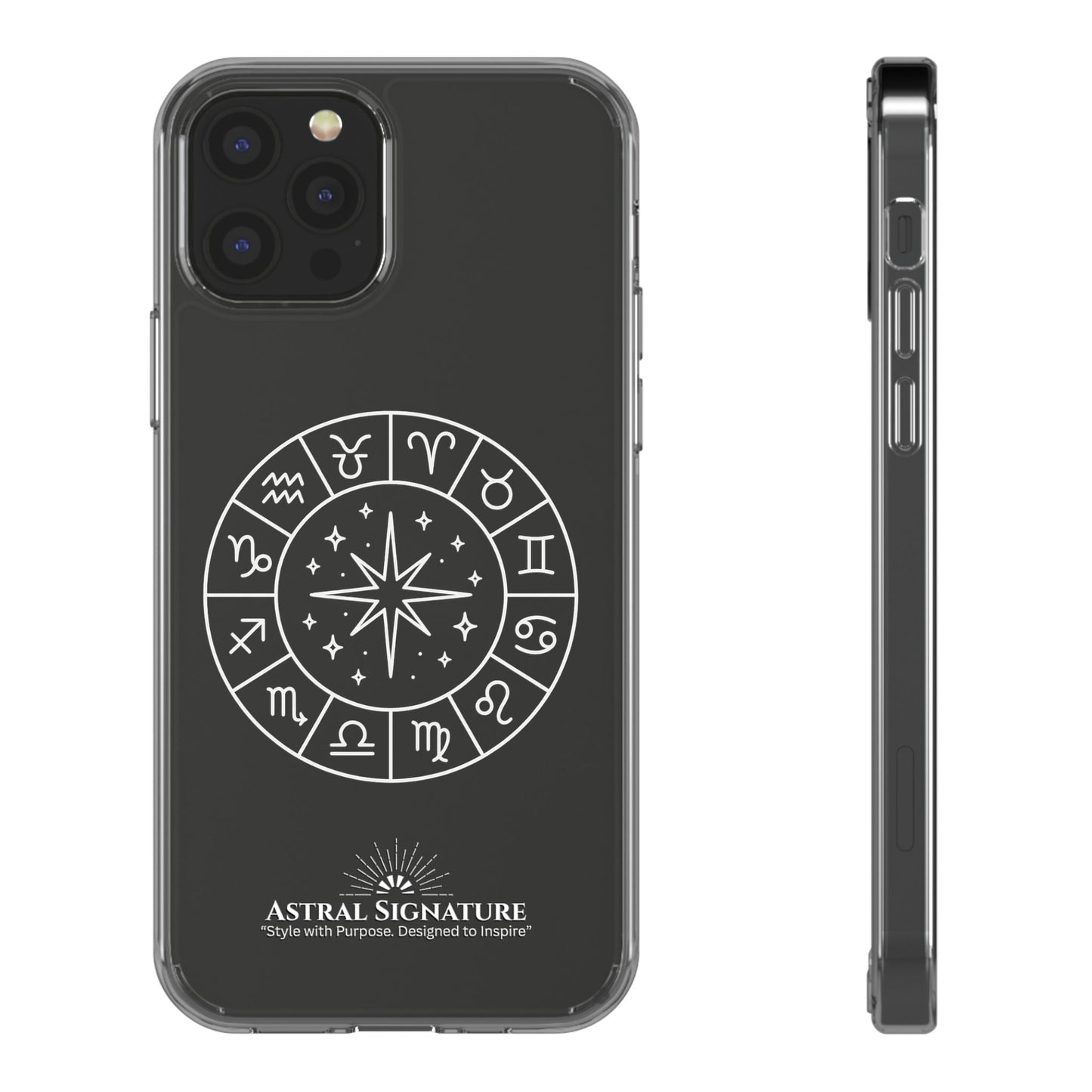 iPhone Clear Cases, ideal for darker iPhone colors - Astral Signature
