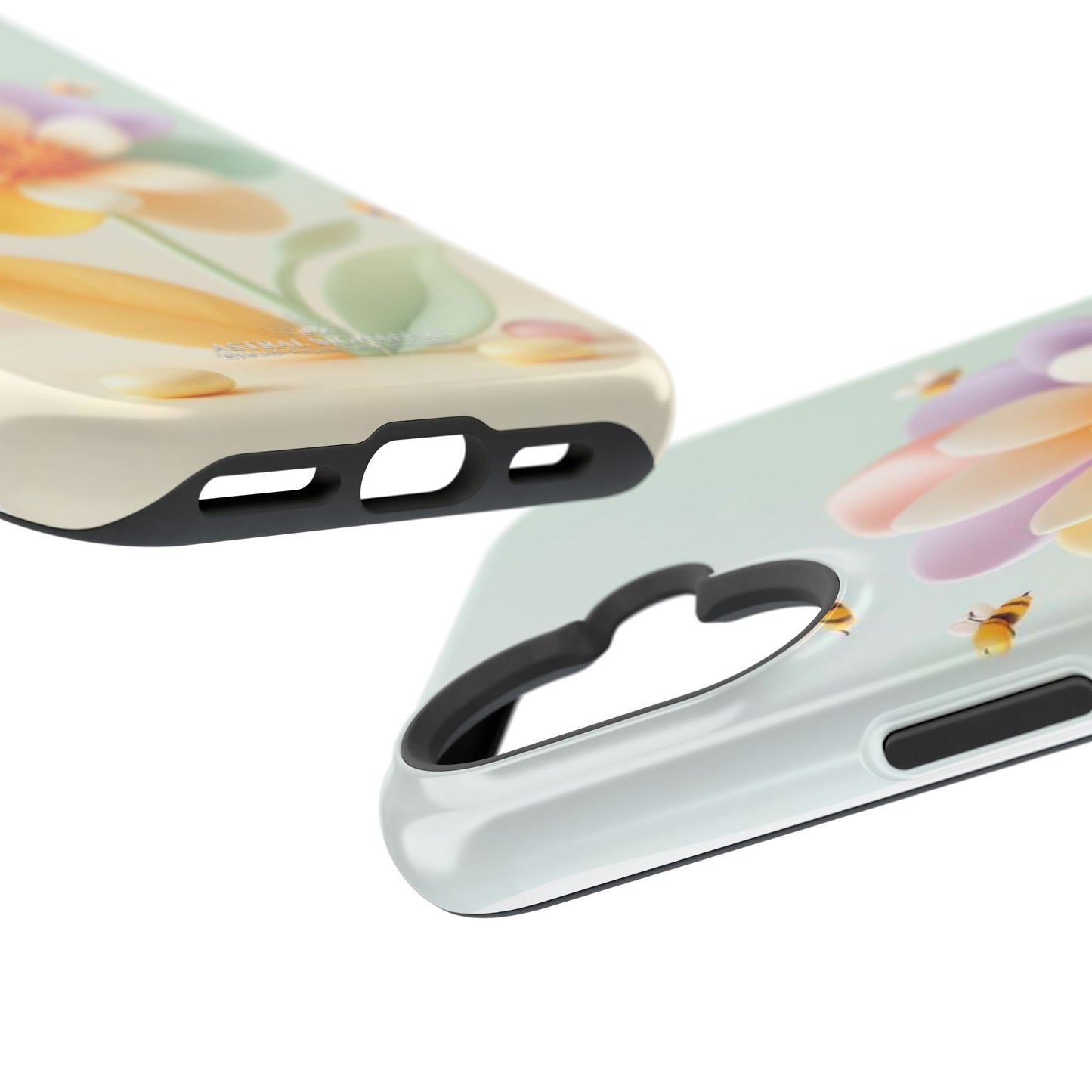 Phone Case Impact-Resistant, Calming 3D Flower Phone Case Impact-Resistant Case for Kids and Adults - Astral Signature