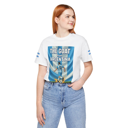 The GOAT from ARGENTINA Team Tee - Casual Fashion T-Shirt, USA World Cup 2026 Limited Edition
