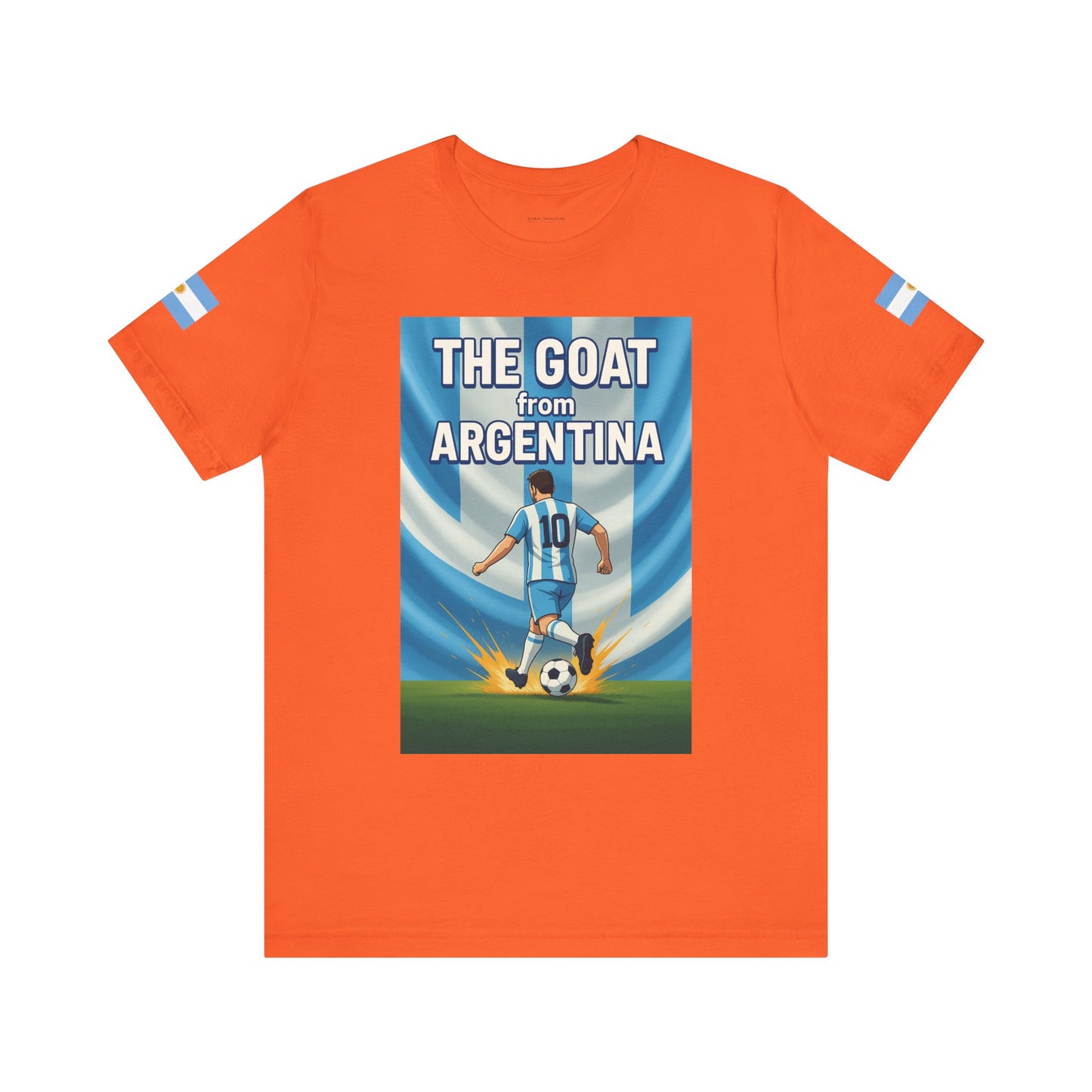 The GOAT from ARGENTINA Team Tee - Casual Fashion T-Shirt, USA World Cup 2026 Limited Edition