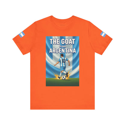 The GOAT from ARGENTINA Team Tee - Casual Fashion T-Shirt, USA World Cup 2026 Limited Edition