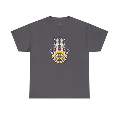 Hamsa Protective Symbol Tee - Astral Signature