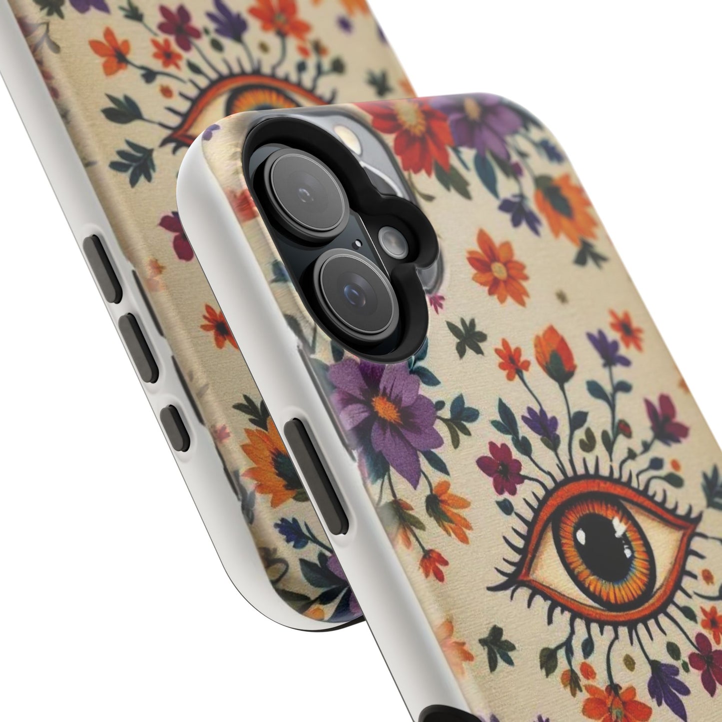 Phone Cases - Eye of God Symbol Impact-Resistant Case by Astral Signature