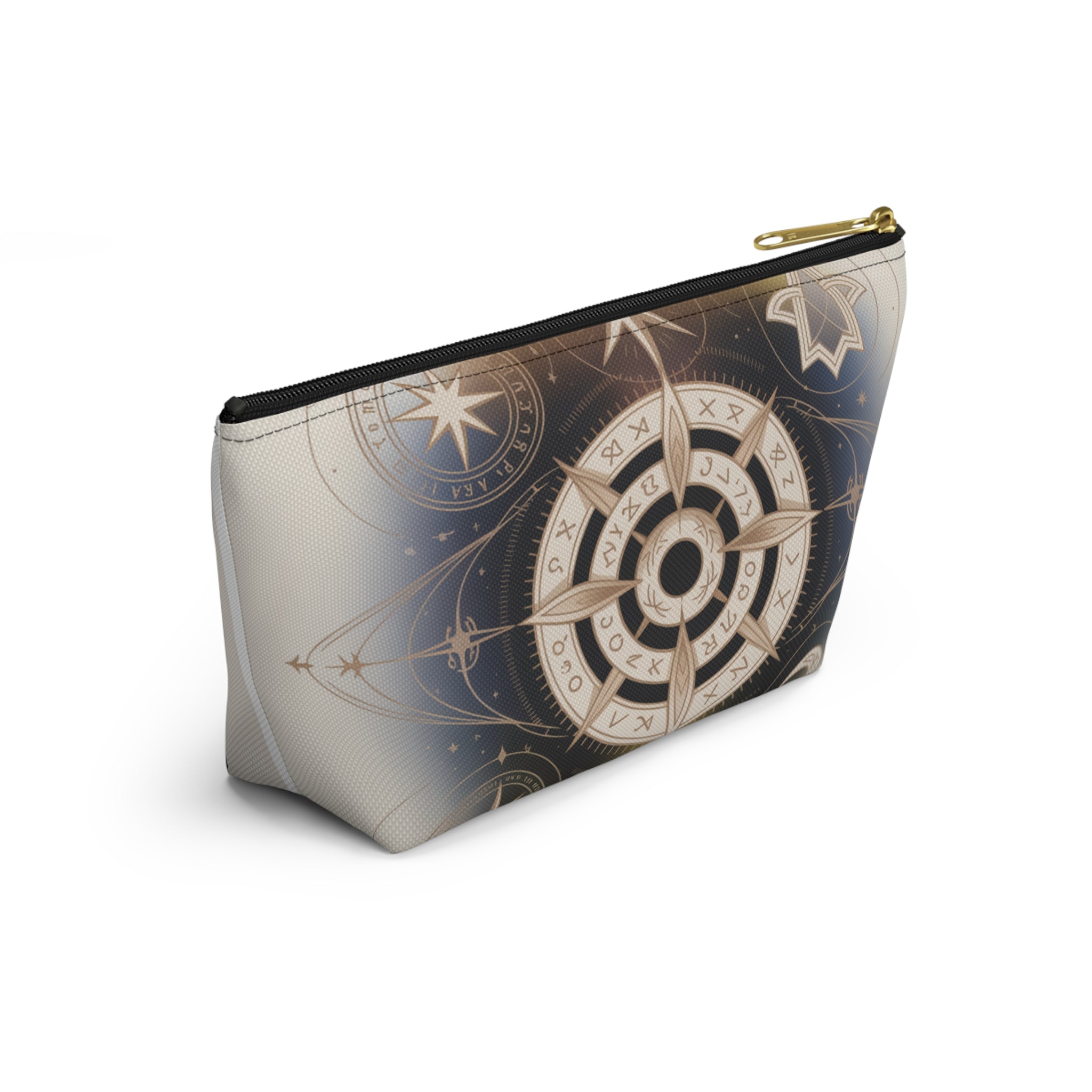 Magical Astrology Pouch, Cosmic Accessory Bag, Zodiac Travel Organizer, Horoscope Makeup Case, Celestial Gift