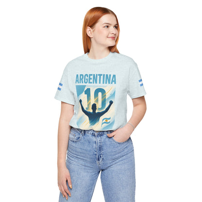 Argentina Legend from Rosario Team Tee - Casual Fashion T-Shirt, USA World Cup 2026 Limited Edition